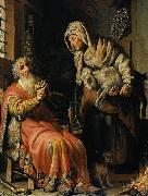 Tobit and Anna with the Kid goat Rembrandt